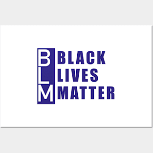 BLM: black lives matter Posters and Art